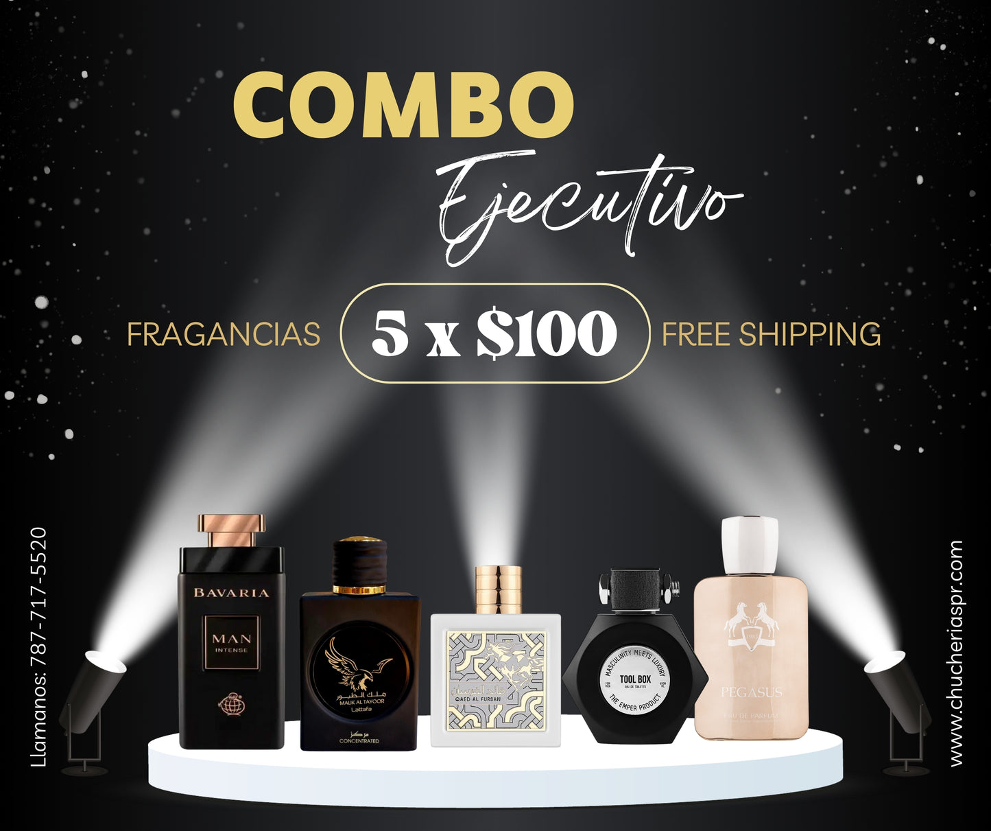 Combo Ejecutivo 5 x $100