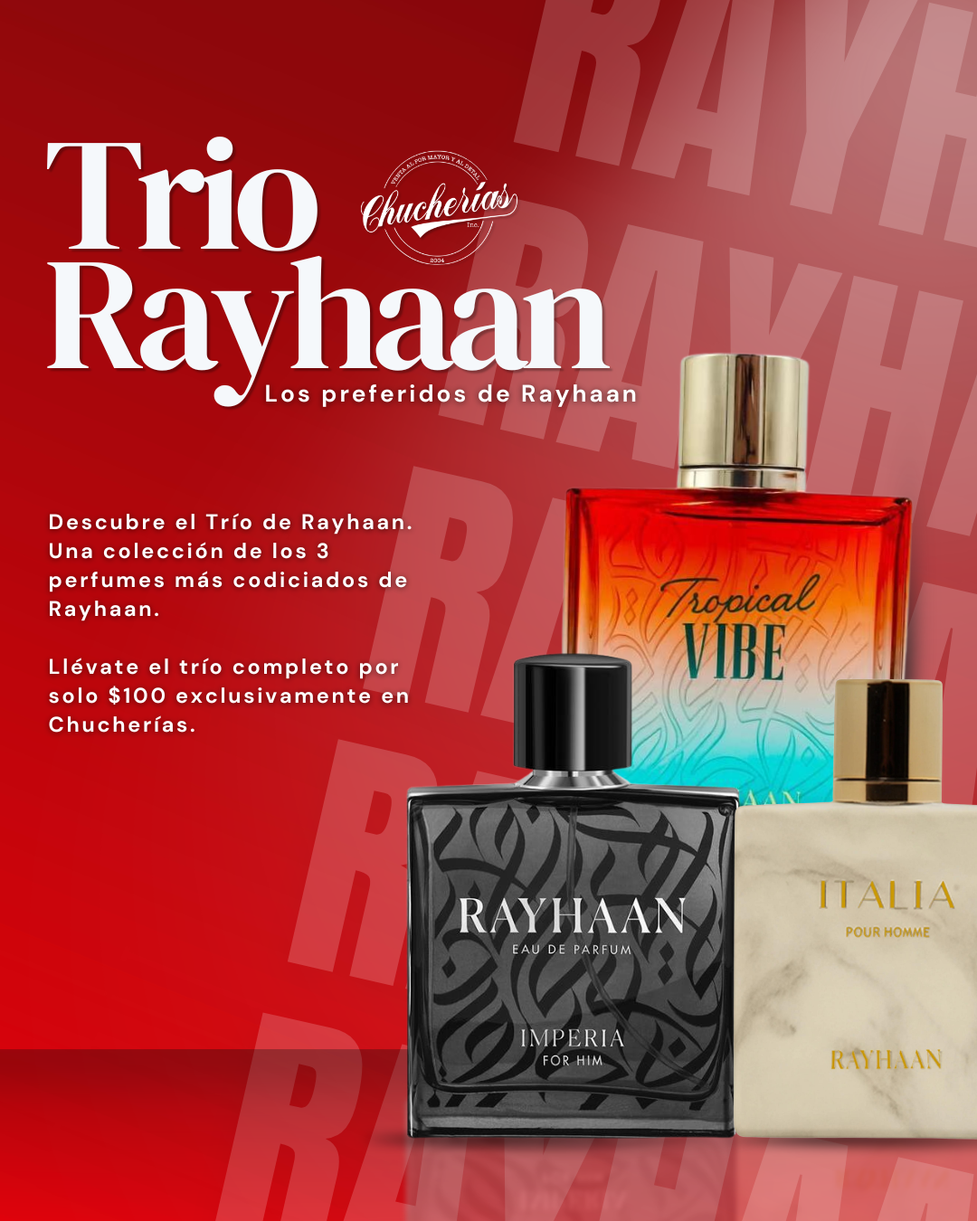 Trio Rayhaan (3X100)