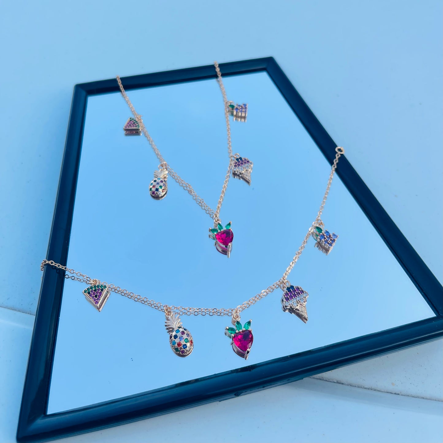 Fruity Necklace and Bracelet