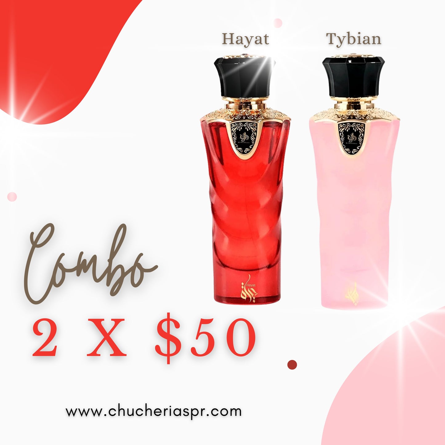 Combo 2 x $50 Tybian & Hayat