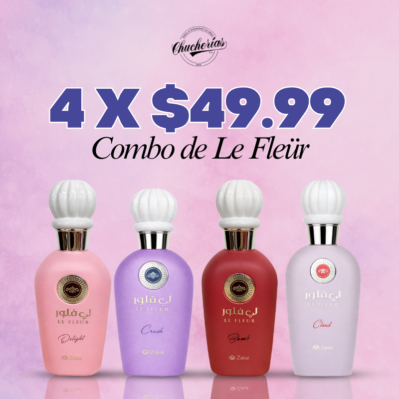 Combo Le Fleür - 4 X $49.99