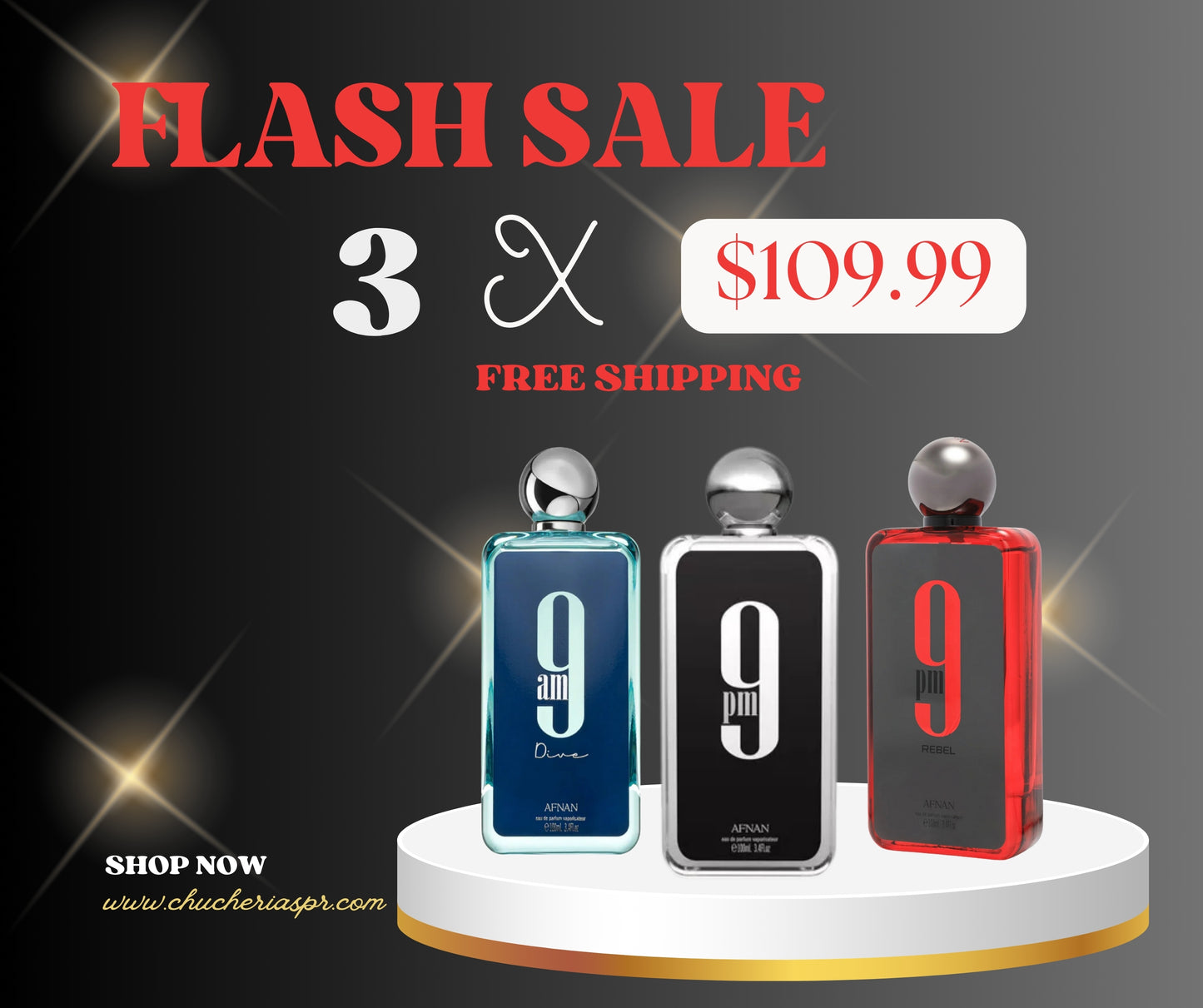 FLASH SALE 3 X $109.99