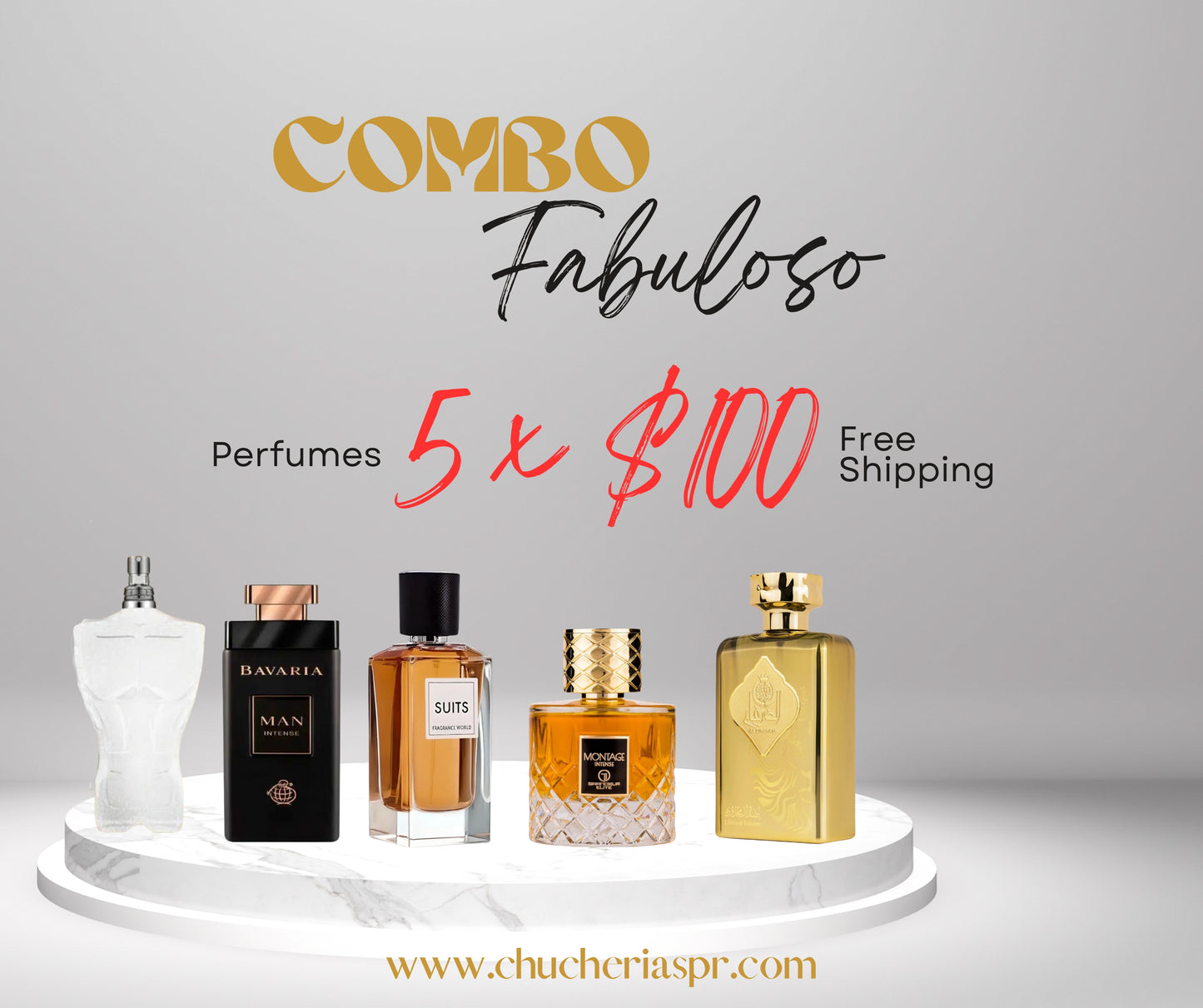 Combo Fabuloso 5 x $100