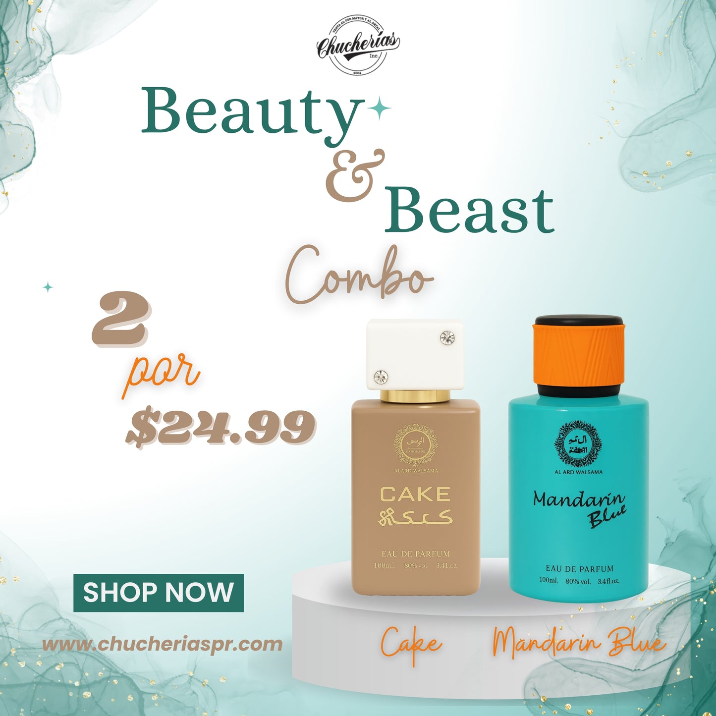 Beauty & Beast Combo 2 x $24.99