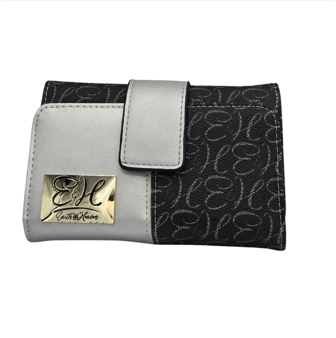 Silver & Black Wallet