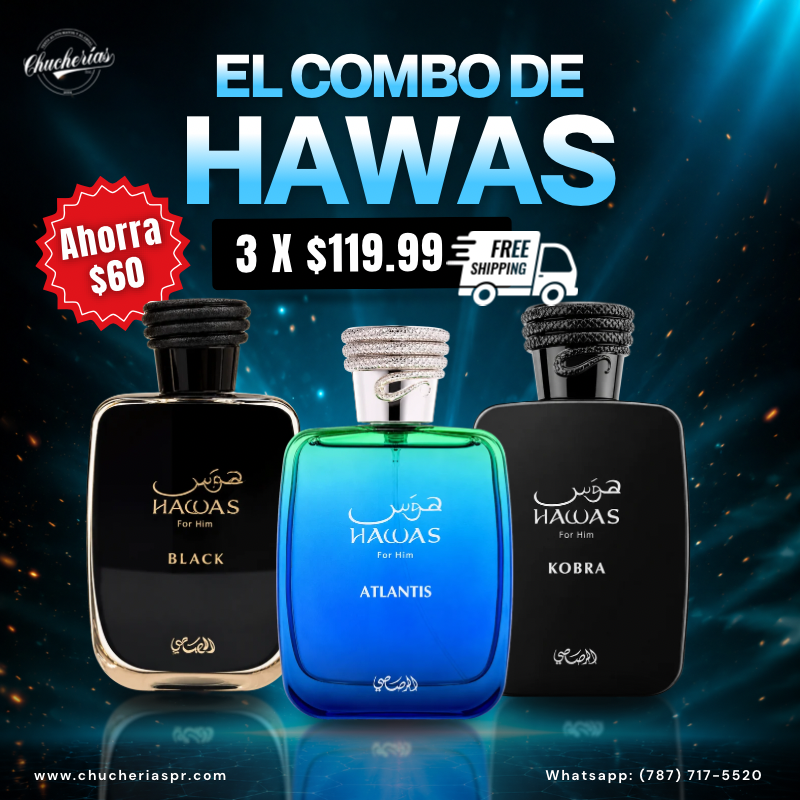 Combo Hawas 1 (3X$119.99)