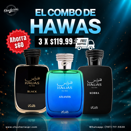Combo Hawas 1 (3X$119.99)