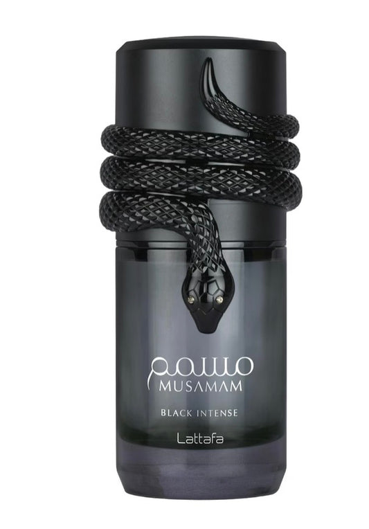 Musamam Black Intense Lattafa Perfumes for women and men