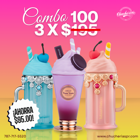 Combo 3 X $100
