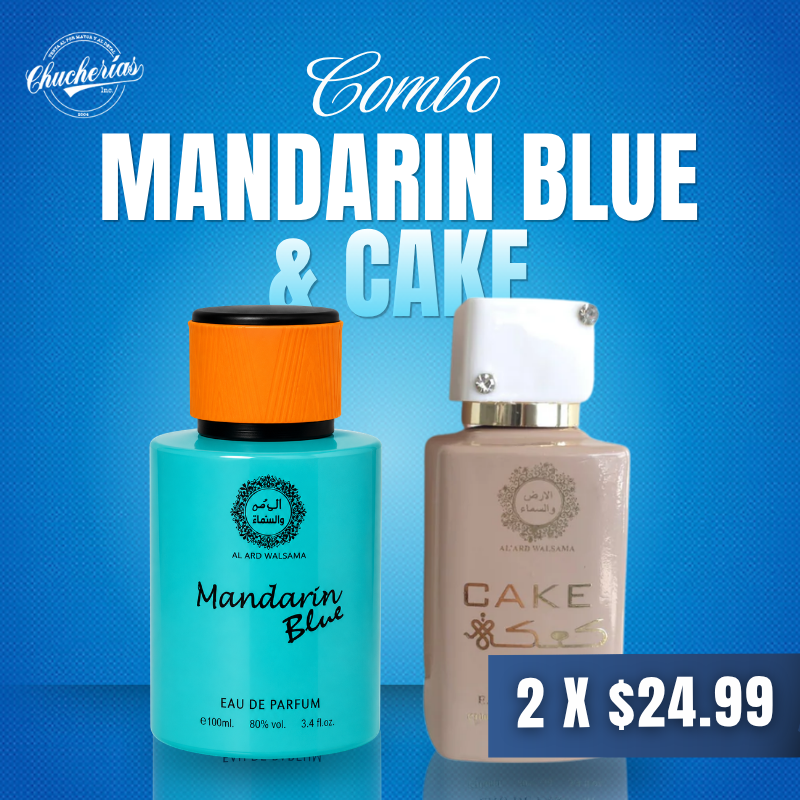 Combo Mandarin Blue & Cake (2 X $24.99)