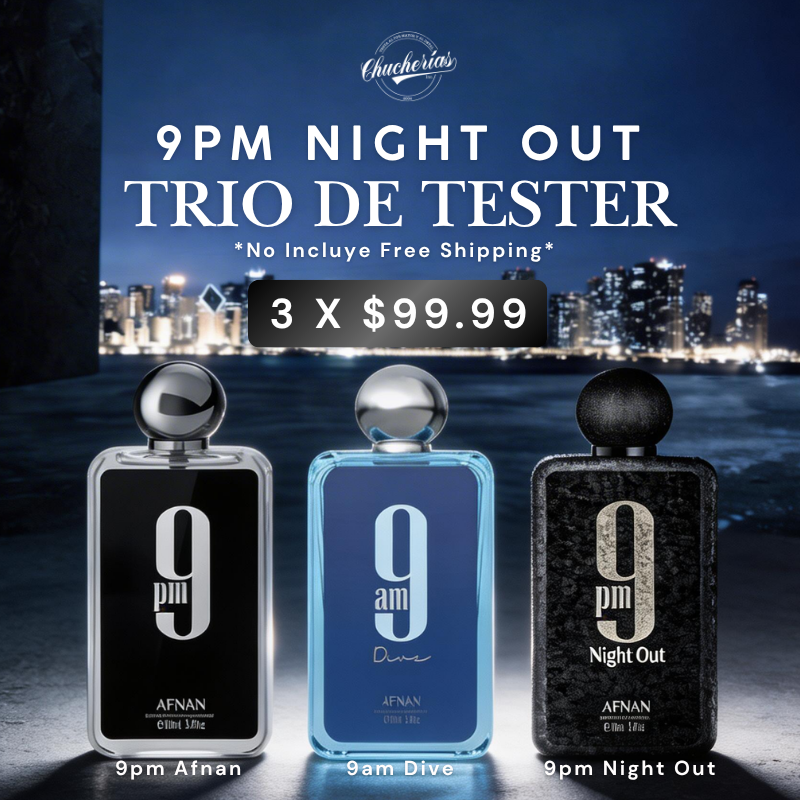 9pm Night Out - Trio de Tester ( 3 X $99.99)