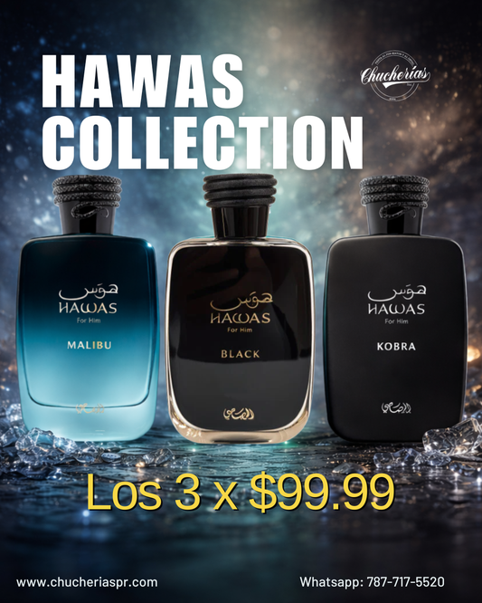 Combo de Hawas (3X$99.99)