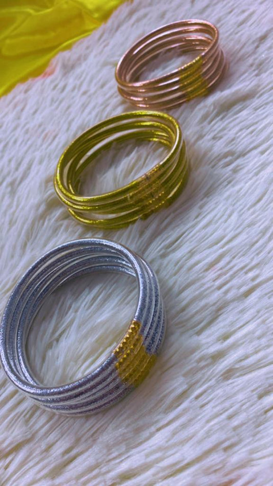 Jelly bangles (GOLD)