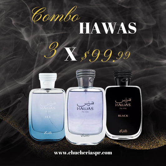 COMBO HAWAS 3 X $99.99