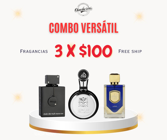 Combo Versátil 3 x $100 !