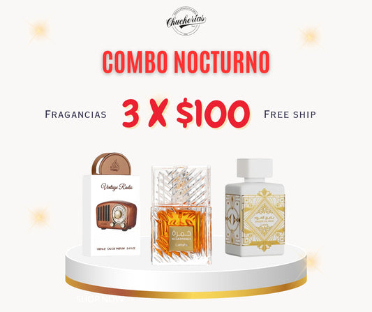 Combo Nocturno 3 x $100 !