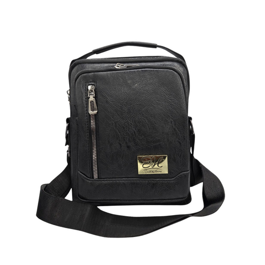 Black Squared Crossbody Bag