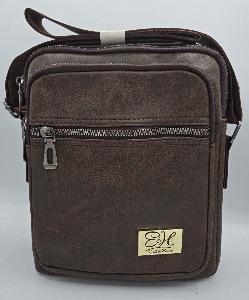 Dark brown Crossbody bag