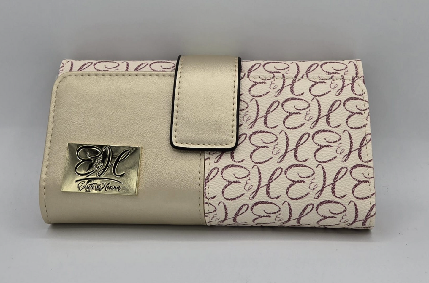 Beige & Gold Wallet